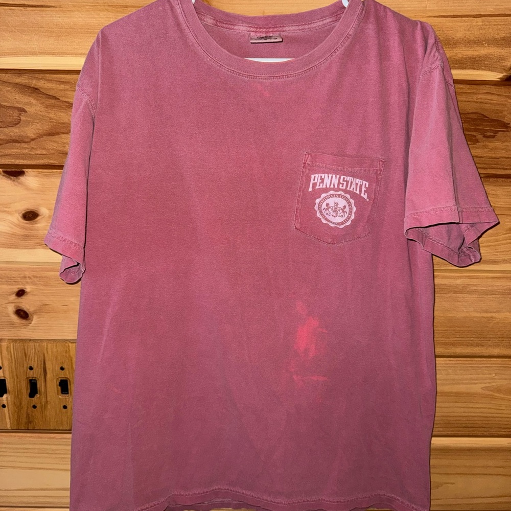 Comfort Colors Maroon Graphic Tee